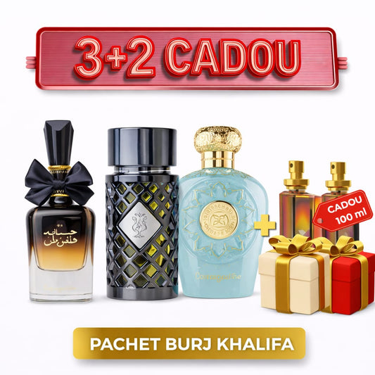 Bint Hooran+ Jazzab Silver+ Opulent Dubai+ 2 Parfumuri cadou