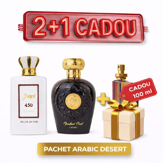 Baqarat 450+ Opulent Oud+ Parfum Cadou