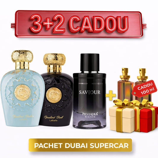 Opulent Dubai +Opulent Oud+ Saviour + 2 Parfumuri Cadou
